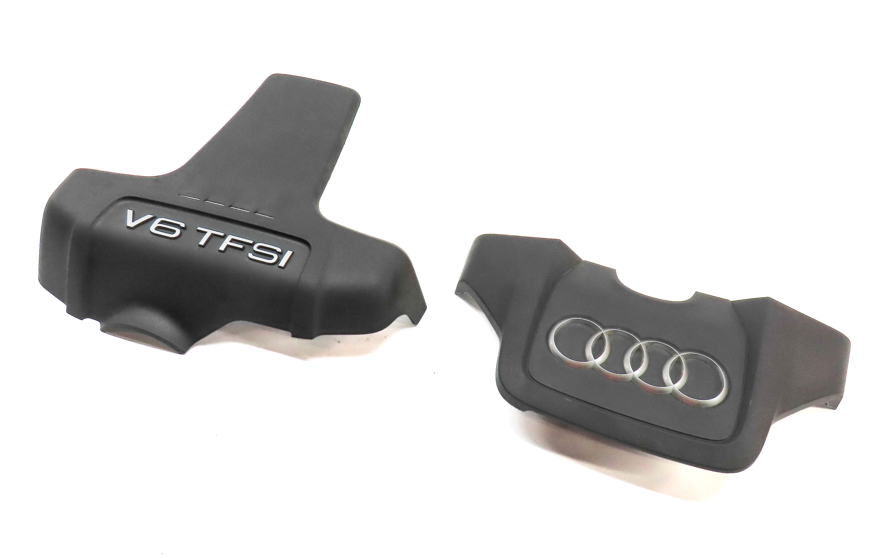 09-16 AUDI A6 A7 A8 Q5 Q7 S5 SQ5 3.0L SUPERCHARGED ENGINE COVER TRIM SET 2 — exact item pictured